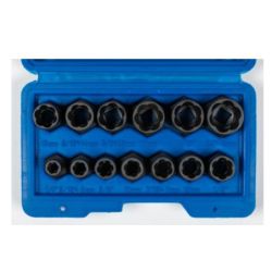 Automotive Service Tools - BlueSpot 13 PCE Impact Bolt And Nut Remo
