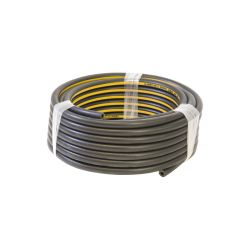 Air Line Hose - Black Rubber with Yellow Stripe
