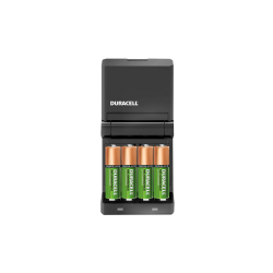 DURACELL Hi-Speed Charger with 2 x AA  & 2 x AAA 'Duralock' Batteries