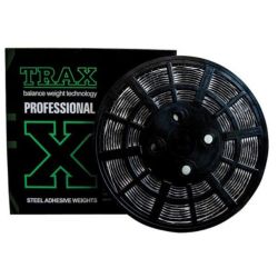  ADHESIVE WEIGHTS ON 5Kg roll form. Black plastic coating.