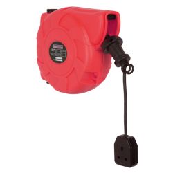 10 m Retracting Cable Reel 230V