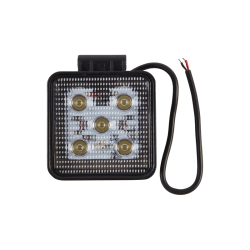 RING 15W LED Square Work Lamp with Switch