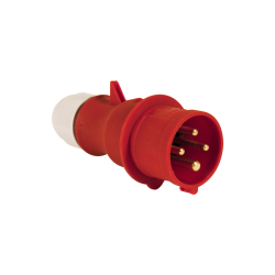 400V Plugs - Red