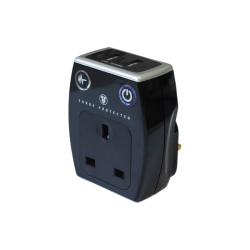 Surge Protector with 2 x USB Sockets