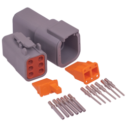 DTM Connector 6-Way Kit 16pc