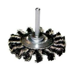 75 MM Ø Knot Wire Brush  With 6 MM Shaft