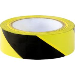 Hazard Warning Tape Black & Yellow