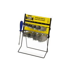 TERRY 'Powergrip' Hose Clips Dispenser with 100 Clips and Hose Clip Driver