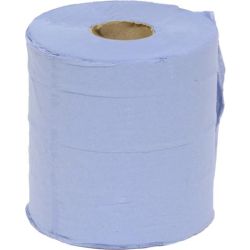 Centre Feed Blue Paper Rolls