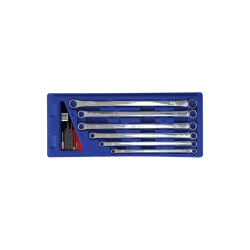 KS TOOLS 'CHROMEplus<sup>®</sup>' Extra Long Double Ring Spanner Set