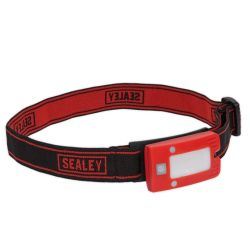Inspection Lamps & Work Lights - RECHARGEABLE HEAD TORCH AUTO SENSOR RED