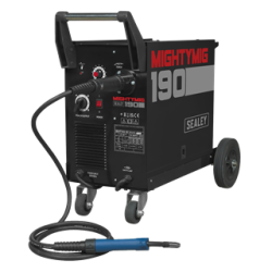 Professional Gas/No-Gas MIG Welder 190A with Euro Torch
