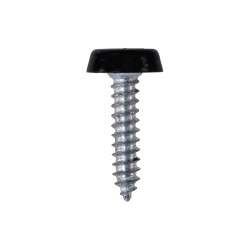Number Plate Fasteners - Self-Tappers with Plastic Head - Long
