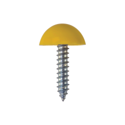 Number Plate Fasteners - Self-Tappers with Domes and Cups