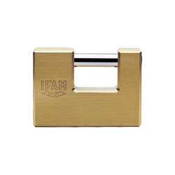 IFAM Shutter Padlock - Brass