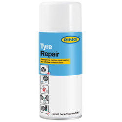 RING 'Tyre Repair' Emergency Puncture Repair Sealant