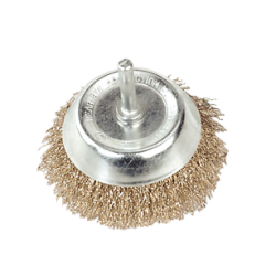 75MM Ø Wire Cup Brush   with 6 MM Shaft