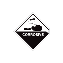 Corrosive - 100 x 100 mm