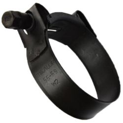 W2 Black Stainless Steel Supra Heavy-Duty Clamps