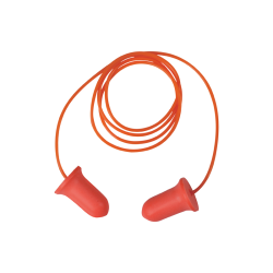 DELTAPLUS High Visibility Disposable Corded Ear Plugs