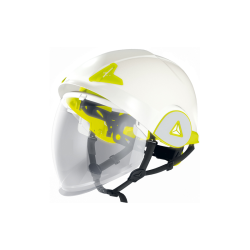 DELTAPLUS Dual-Shell Safety Helmet with Retractable Visor