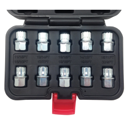 Wheel & Tyre Removal Tools - Wheel Nut Lock Set - BMW-10pc