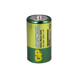 GP BATTERIES 'Greencell' Heavy Duty Batteries - Zinc Chloride