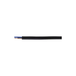 Heavy Duty 'H07' Mains Cable 2-Core - Tough Rubber Sheath