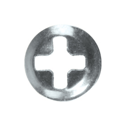 Flat Clips (Push-on Fixes) - Round