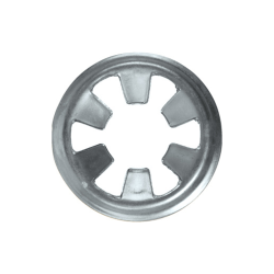 Flat Clips (Push-on Fixes) - Round
