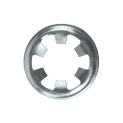 Flat Clips (Push-on Fixes) - Round