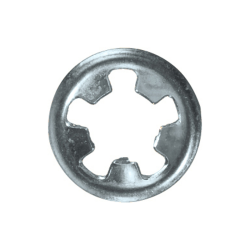 Flat Clips (Push-on Fixes) - Round