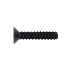 Black Socket Screws, Countersunk - Metric