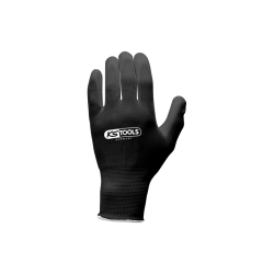 KS TOOLS Micro-Fine Woven Gloves - Black