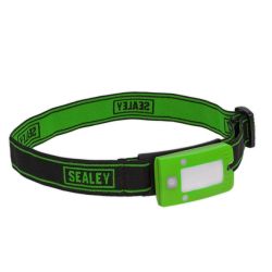 Inspection Lamps & Work Lights - RECHARGEABLE HEAD TORCH AUTO SENSOR GREE