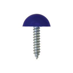 Number Plate Fasteners - Self-Tappers with Domes and Cups