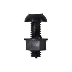 Number Plate Fasteners - Plastic Number Plate Bolts & Nuts - Short