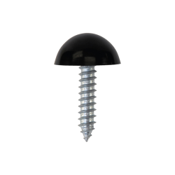 Number Plate Fasteners - Self-Tappers with Domes and Cups