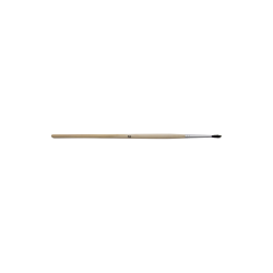 Assorted Pack of Touch Up Brushes - Short Plain Wooden Handles