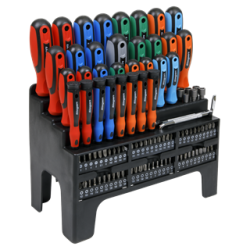 Screwdriver, Bit & Nut Driver Set 100pc