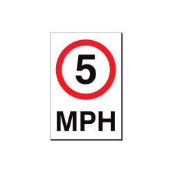 5 MPH - 240 x 360 mm