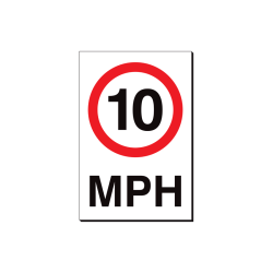 10 MPH - 240 x 360 mm