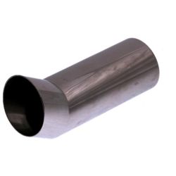 Stainless Steel Exhaust Tail Pipe Trim O.D= 3