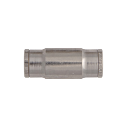 Brass Push-Fit Tube Couplings - Straight, Metric