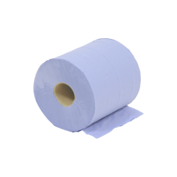 Blue Paper Wipes - Small Rolls