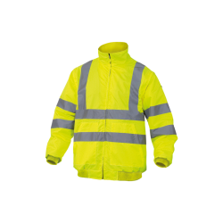 DELTAPLUS '2 in 1' Hi-Vis Bomber Jacket/Body Warmer